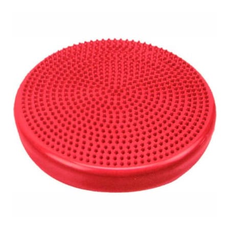 CanDo® Inflatable Vestibular Seating/Standing Disc, 35 Cm (14), Red